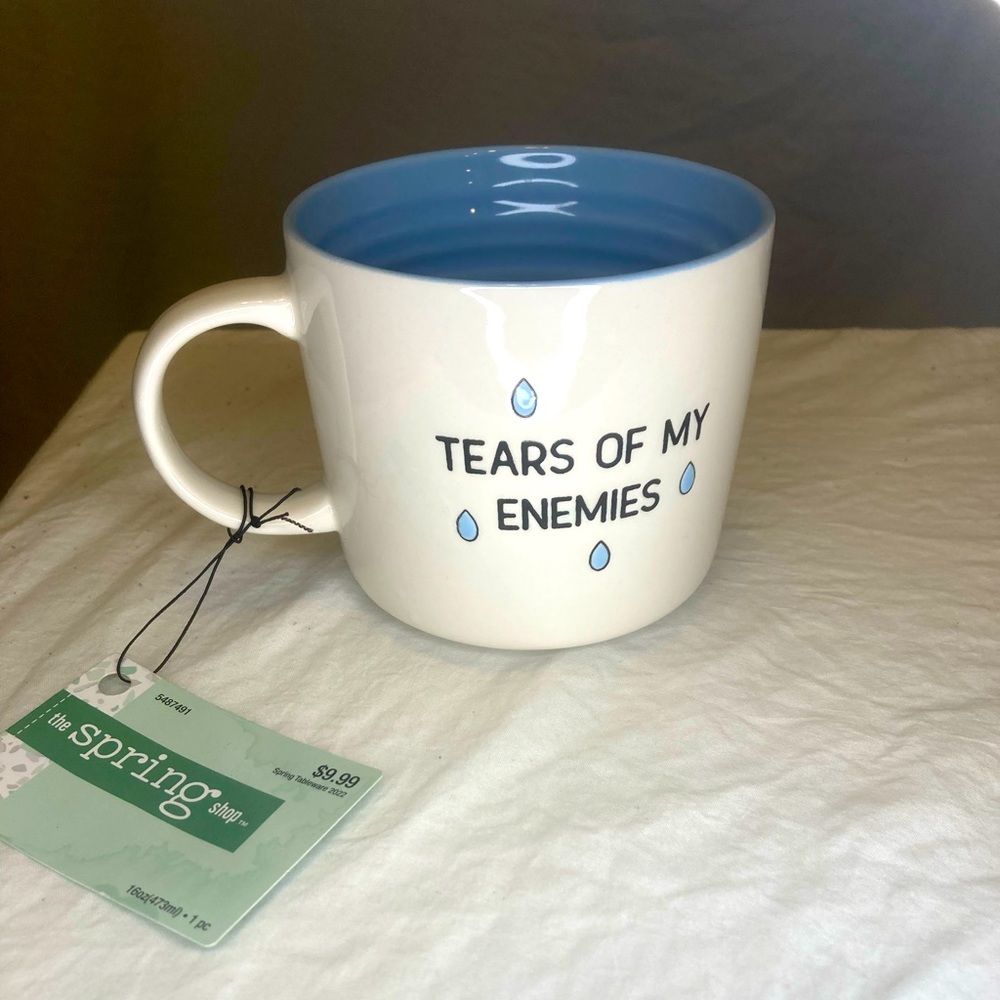 “Tears of my enemies” coffee mug